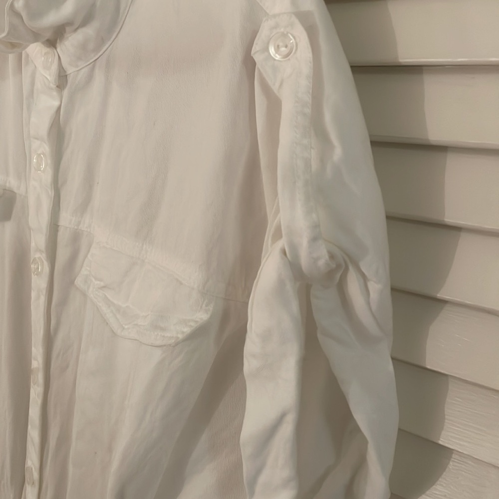 NWT Young Fabulous & Broke White Soft Belted and Cuffed Jumpsuit - Picture 6 of 11